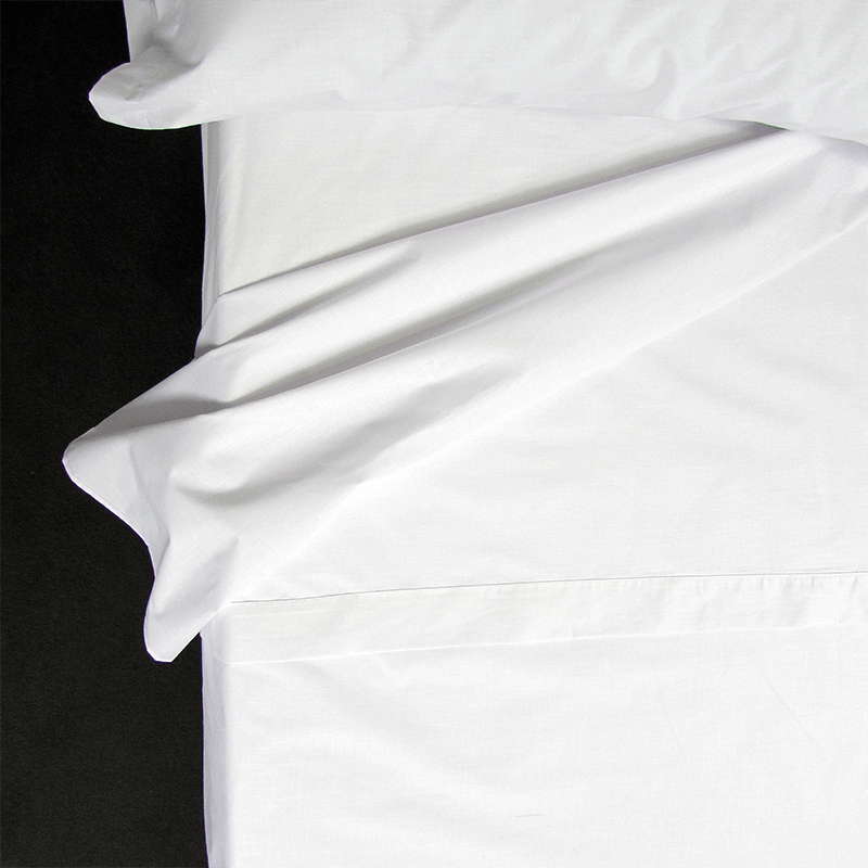 Sábana encimera blanca 50% algodón 50% poliéster Color Blanco Talla colchón  Cama 90